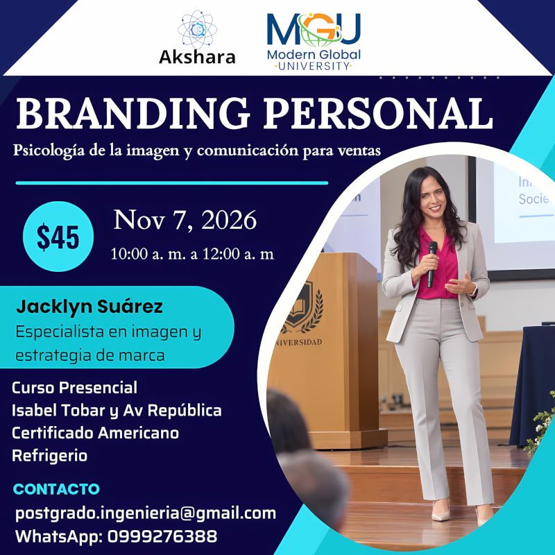 Branding Personal, Psicología de la Imagen y Comunicación para Ventas